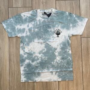 Stance The Crew T Tie Dye Graphic Tee Unisex M Blue White 100% Cotton NWT 2021